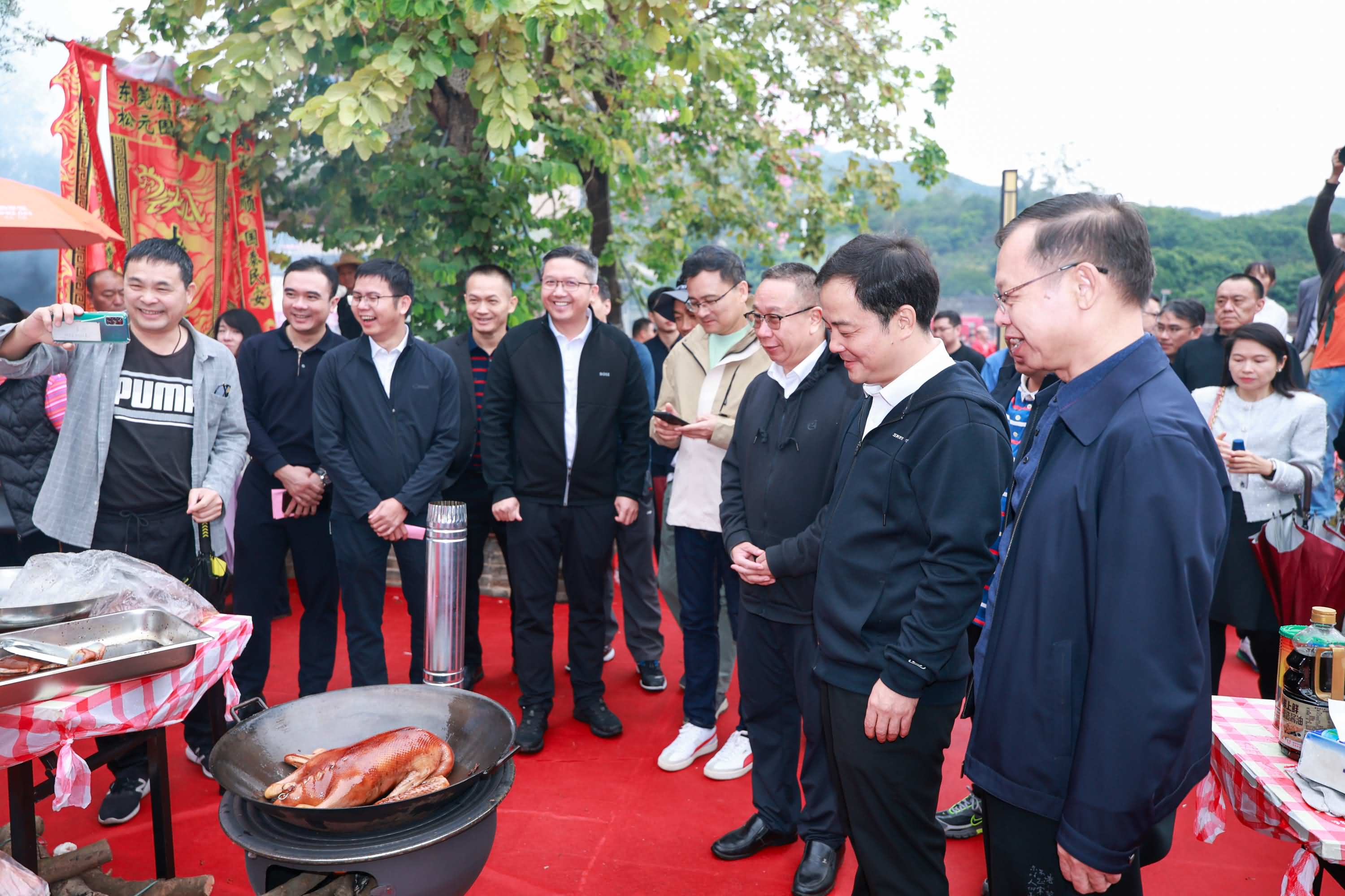 百鹅威宴寻味客家2024清溪镇第二届客家“焖年鹅”现场烹饪活动(图13)